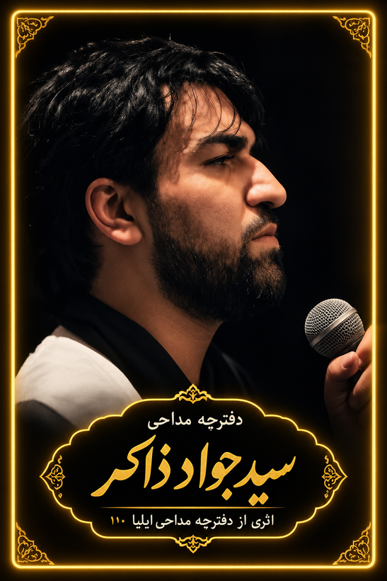 دفترچه مداحی کربلایی سیدجواد ذاکر