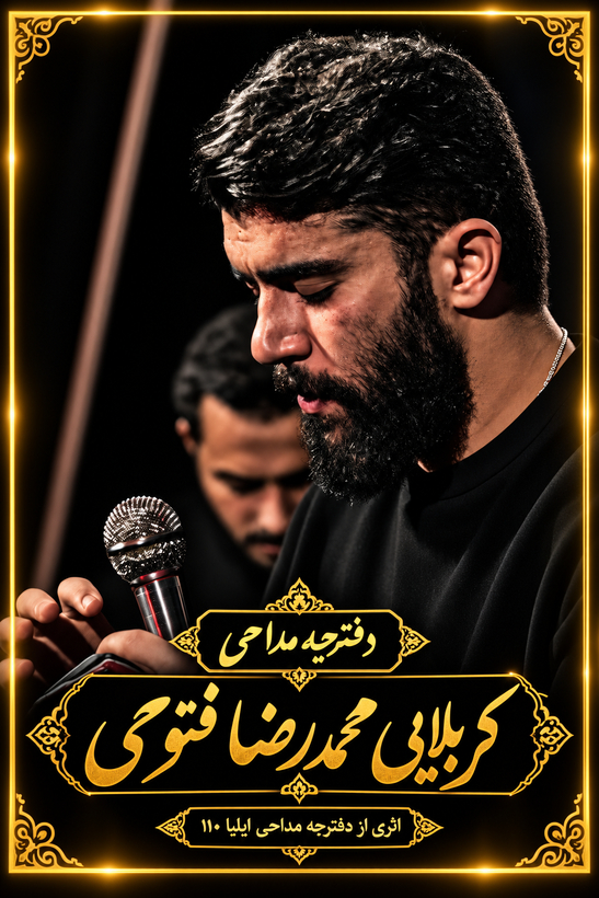 دفترچه مداحی کربلایی محمد رضا فتوحی